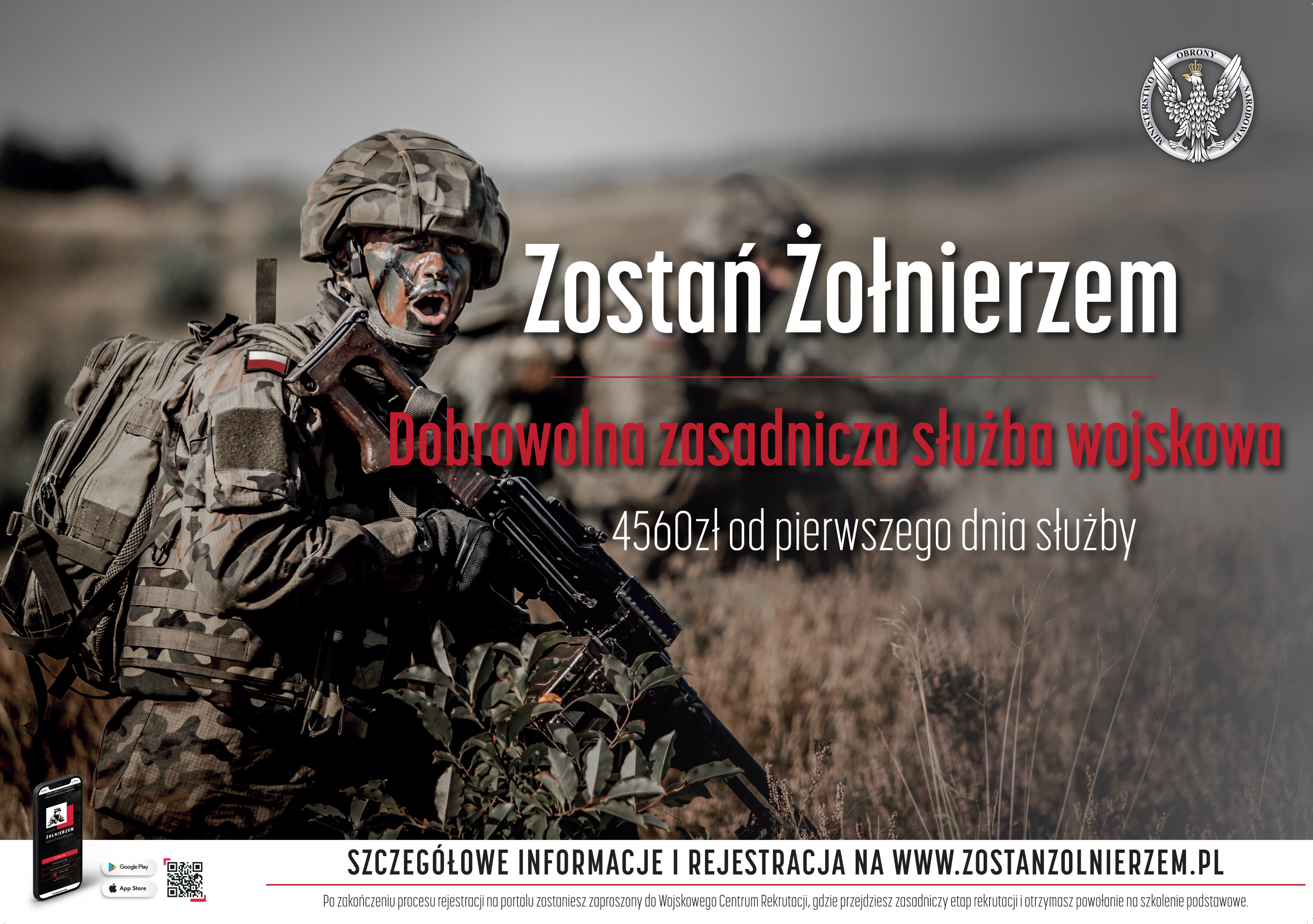 Plakat Zostań Żołnierzem